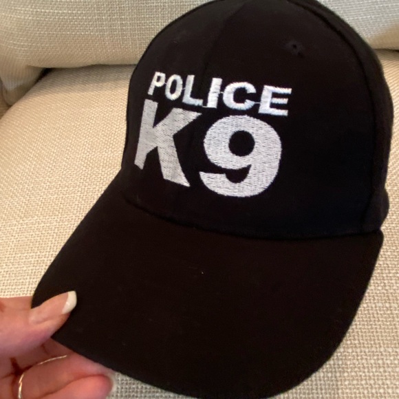 Cobra Police K9 Black Unisex Cap w White Embroidery /Adjustable - Picture 9 of 9